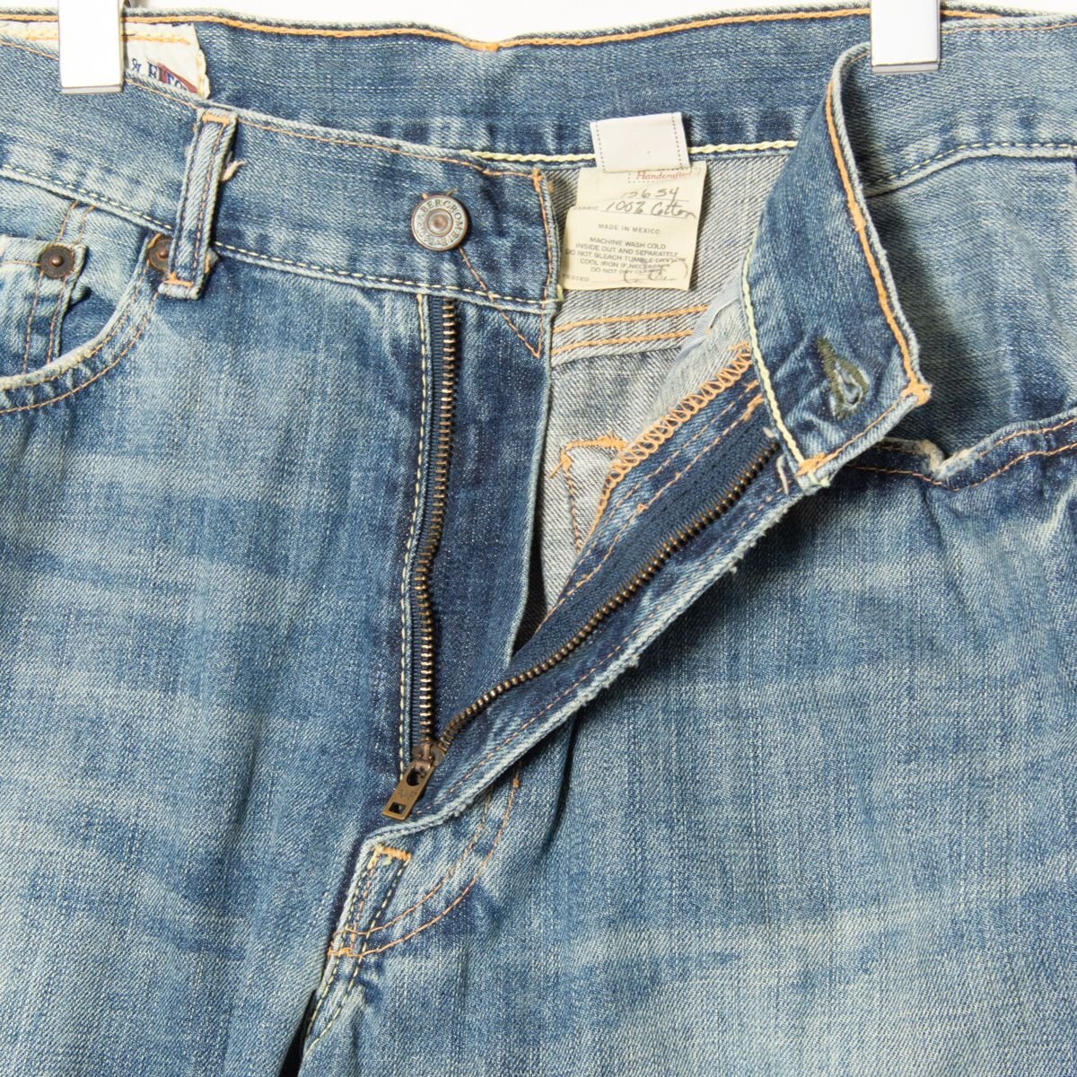 Abercrombie&Fitch アバクロンビー＆フィッチ 836514 1892 サイズW30 L32 デニムパンツ ジーンズ ダメージ加工 ジップフライ ストレート_画像3