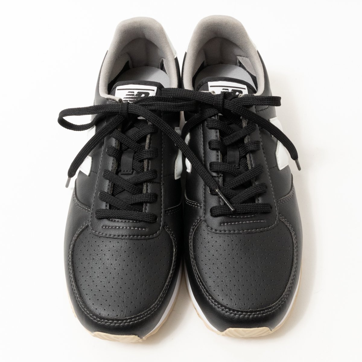 [1 иен старт ]New Balance New balance D U220FO low cut спортивные туфли черный чёрный серый 26.5cm мужской повседневная обувь обувь 