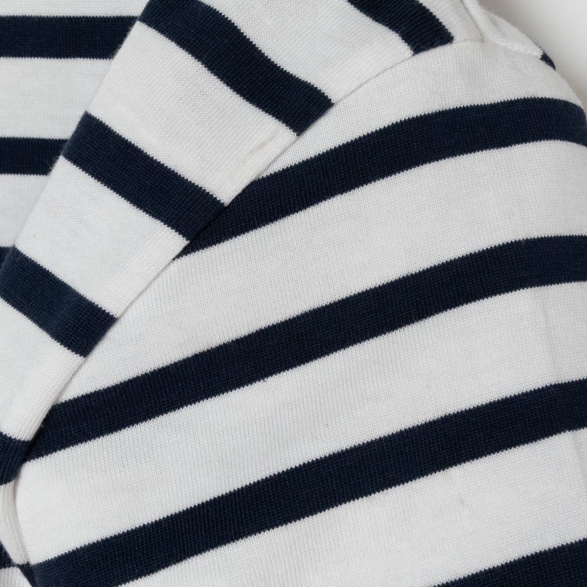 PORTLAND ポートランド ボーダーTシャツ 半袖Tシャツ ネイビー ホワイト 紺 白 M レディース 綿100％ コットン マリンテイスト カジュアルの画像5