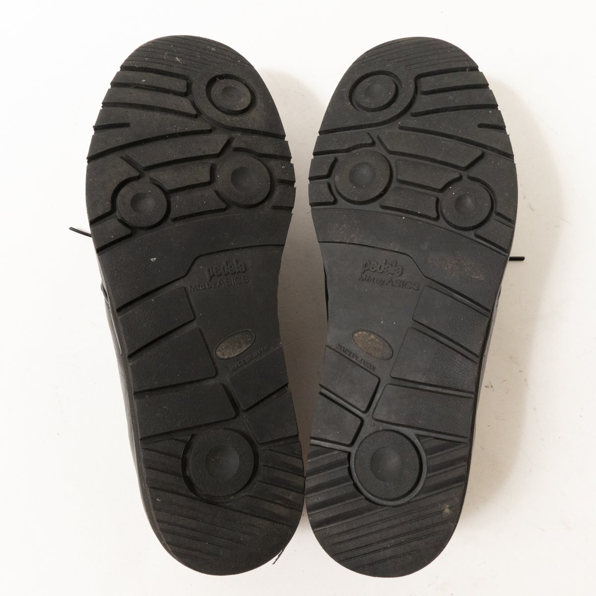 asics PEDALA Asics pedala walking shoes sport shoes 23.5cm leather black black series walk motion sport long distance travel woman 