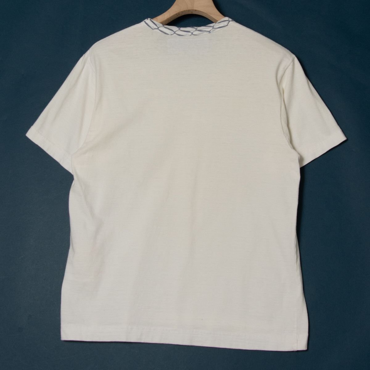 メール便◯ COMME des GARCONS HOMME コムデギャルソン 半袖 Tシャツ クルーネック 白/ホワイト コットン100％ メンズ 春夏 トップスの画像2
