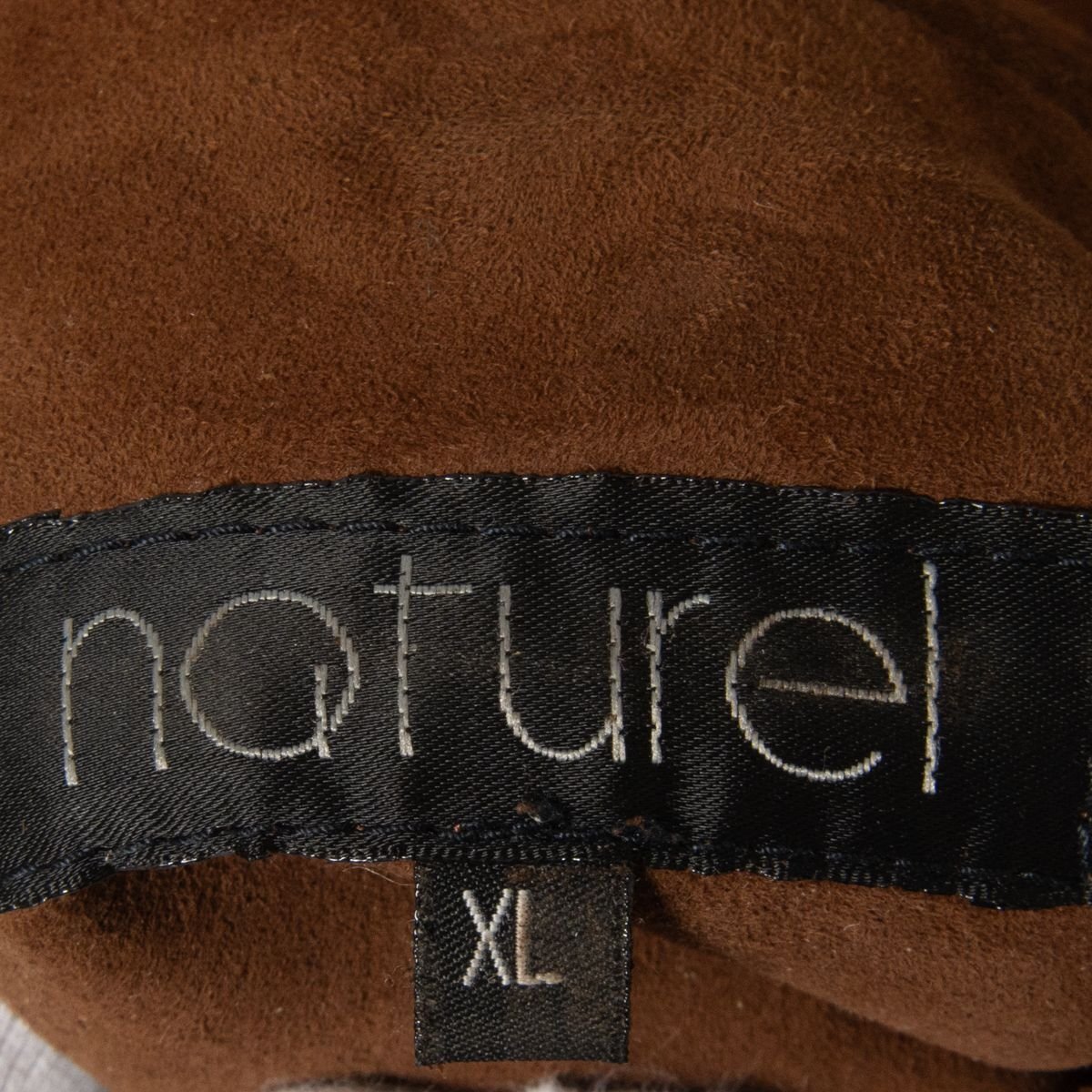 naturelnachureru размер XL кожа пальто с отложным воротником чёрный / черный чай цвет / Brown замша мужской внешний casual двусторонний 