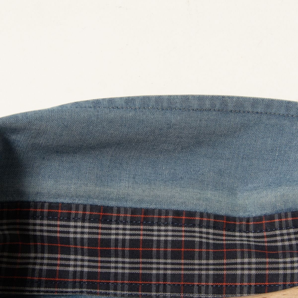メール便◯ 日本製 BURBERRY'S バーバリー サイズ2L 長袖 ボタンダウンシャツ コットン100％ メンズ 春夏 トップス カジュアル シンプルの画像5