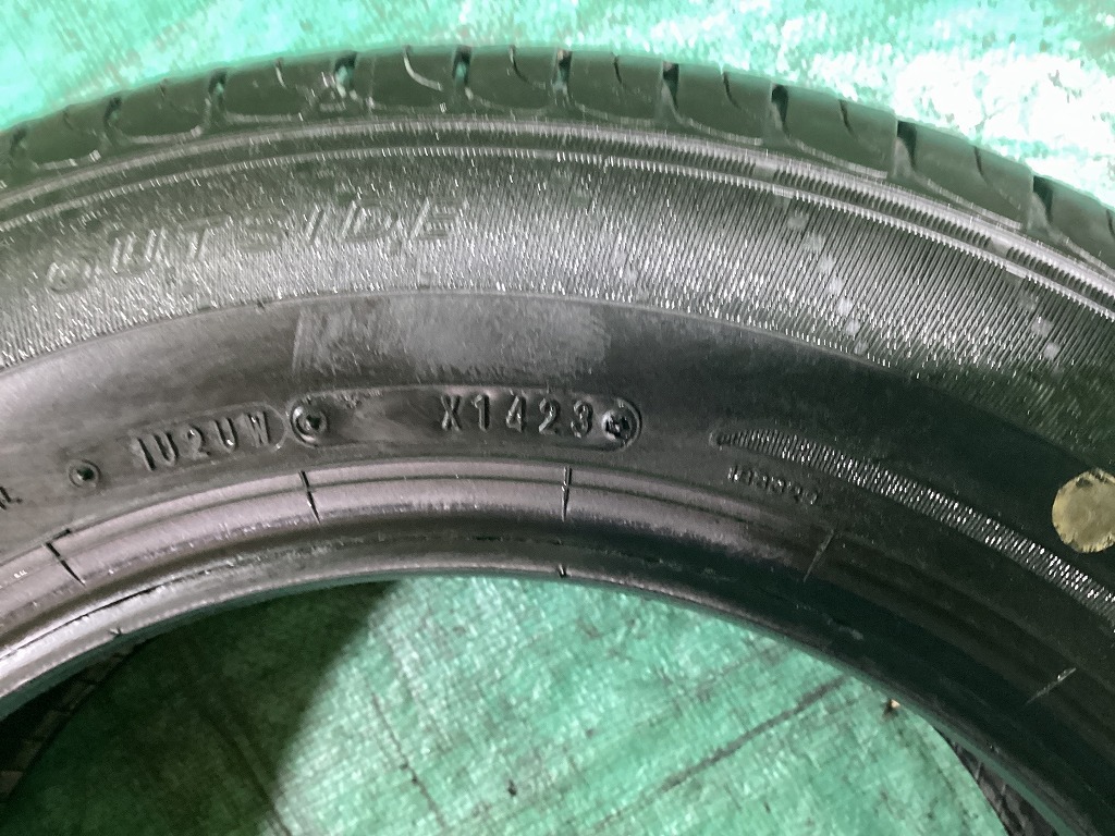 DUNLOP ダンロップ EC204 165/70R14 2023年製 夏タイヤ サマータイヤ 4本セット ND8-2 EM_画像10