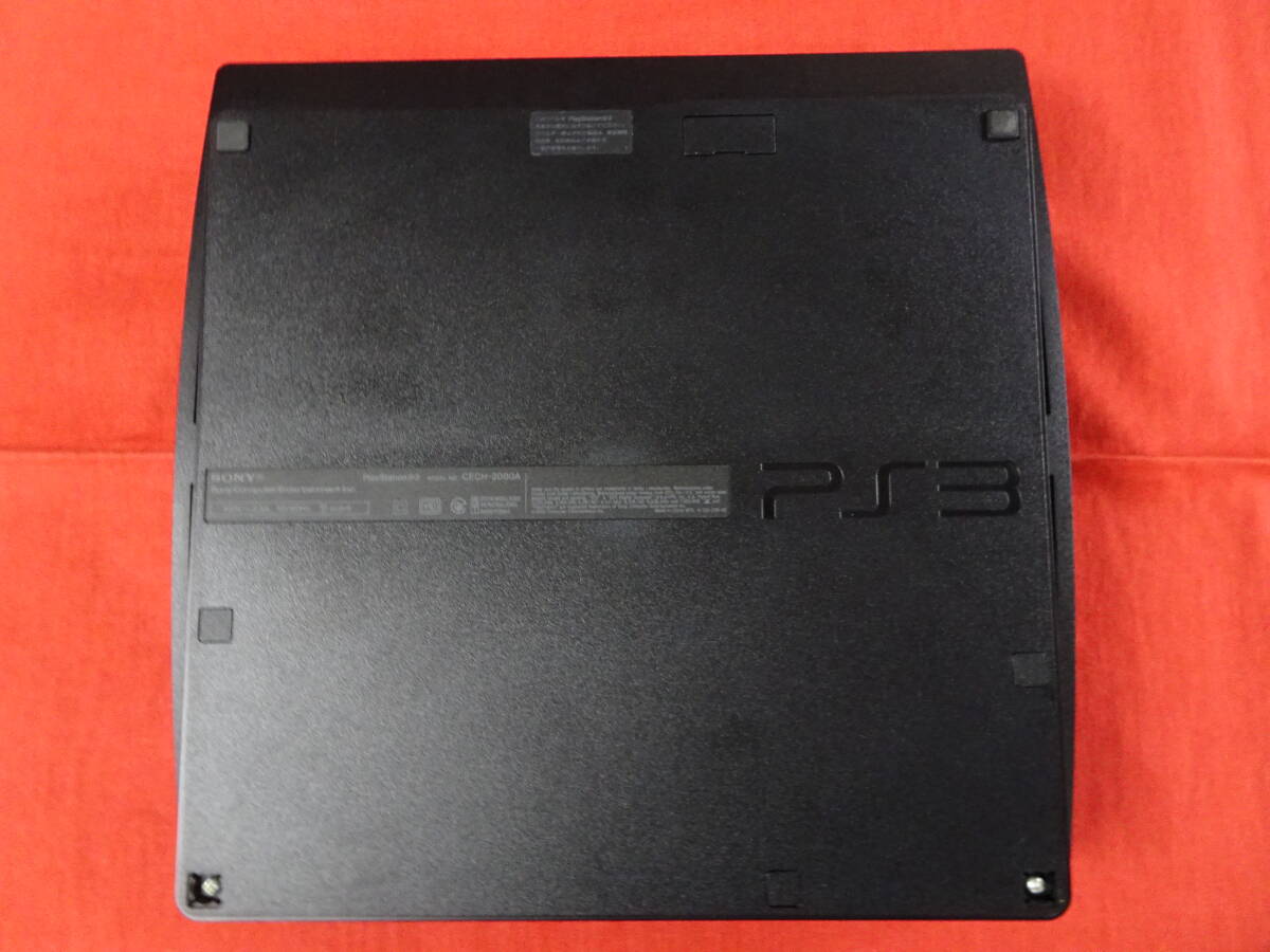 PS3 PlayStation3 CECH-2000A 120GB 本体のみ ブラック 難あり品 即決の画像7