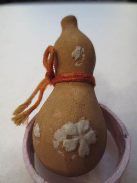 [.]90 год передний .. дудка Zaimei *. 2 цветок видеть бутылочка для сакэ Sakura земля кукла . земля игрушка народные товары земля дудка голубь дудка 