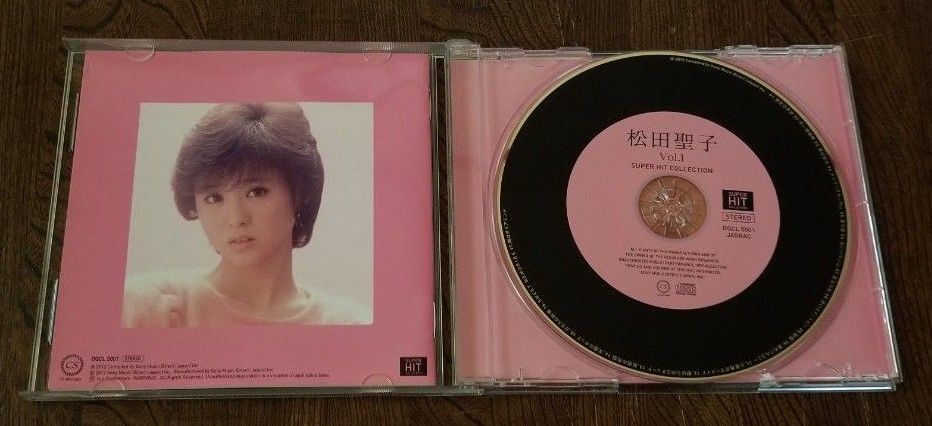 松田聖子　 CD　SUPER HIT COLLECTION　vol 1　vol2 