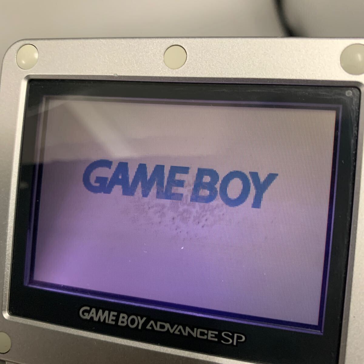 *HA90* Game Boy Advance SP корпус только платина серебряный AGS-001/ nintendo GAMEBOY ADVANCE SP GBA SP игра машина Nintendo