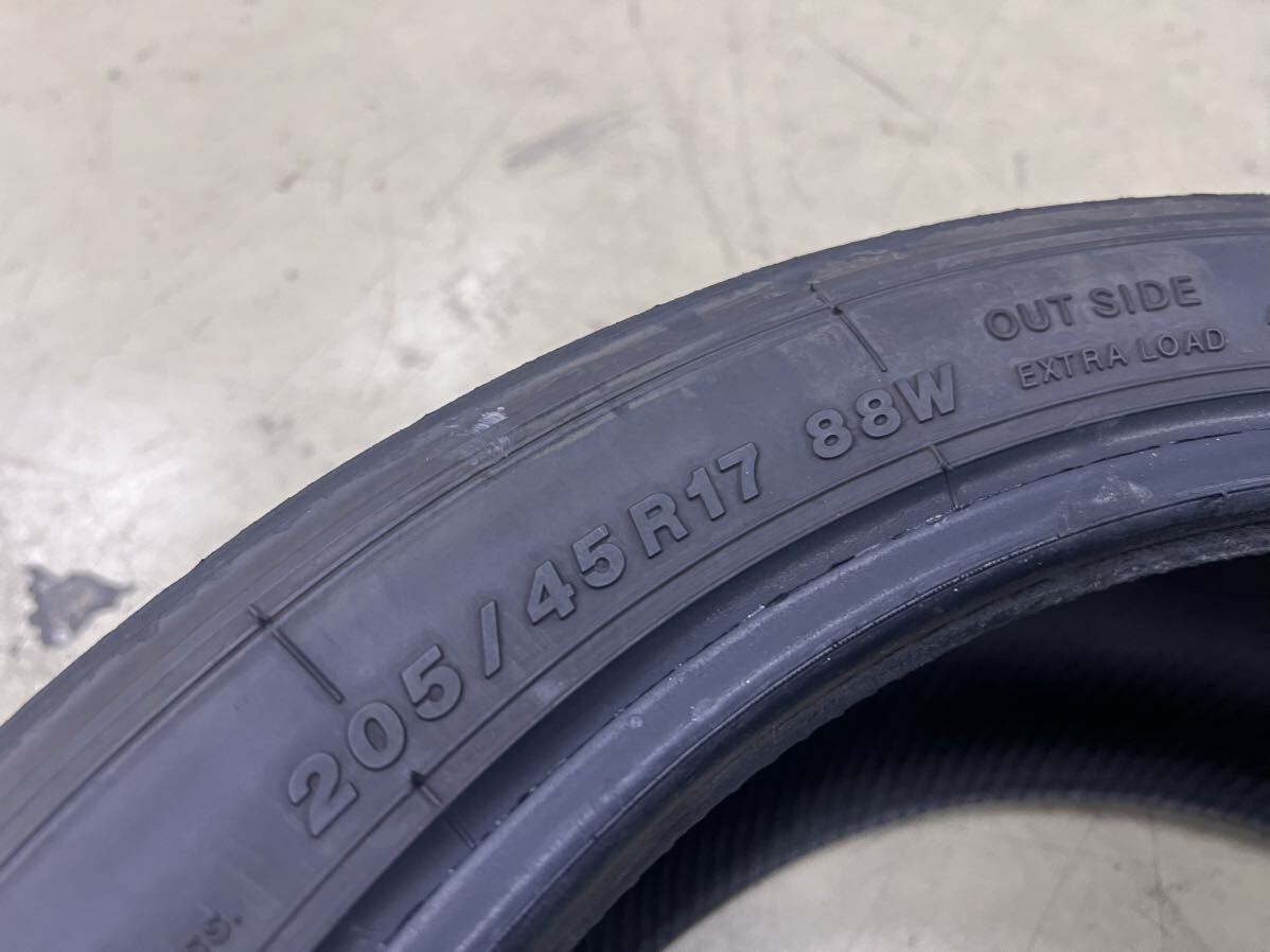 Yokohama ADVAN A052 205/45 R17 88W 2本セット 中古品 ①_画像4