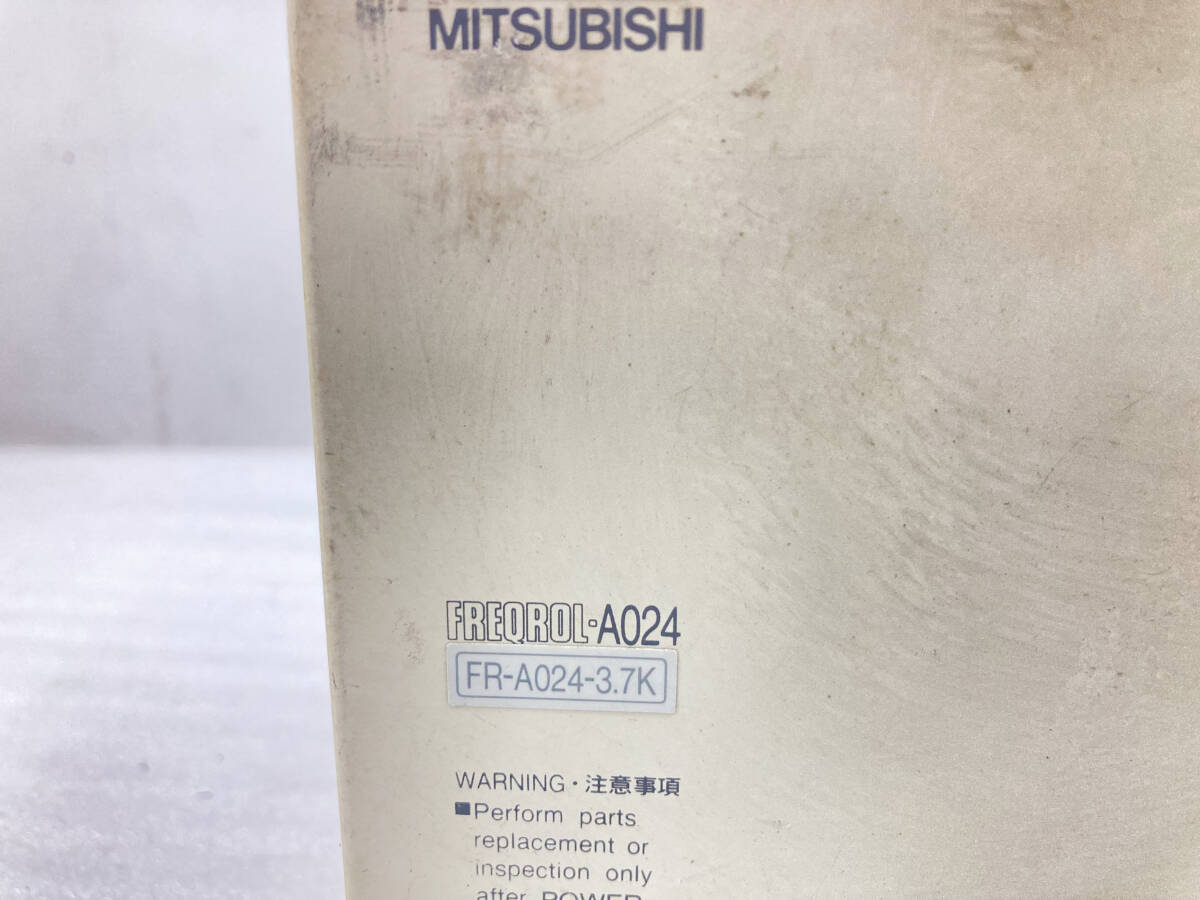●MITSUBISHI インバータ FREQROL-A024シリーズ FR-A024-3.7K 3.7kW　中古品_画像2