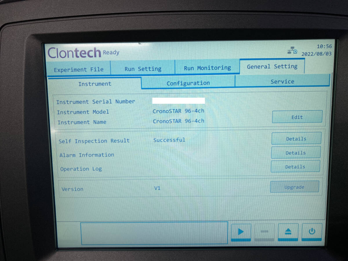 ●Clontech CronoSTAR 96 Real-Time PCR System（4ch）PCR検査装置 中古品_画像3