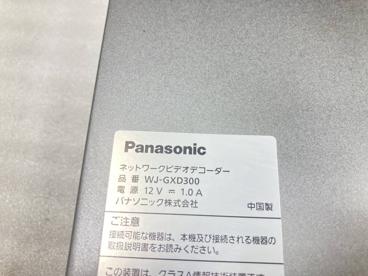 複数入荷 ●Panasonic i-PRO ネットワークビデオデコーダー WJ-GXD300 中古品の画像4