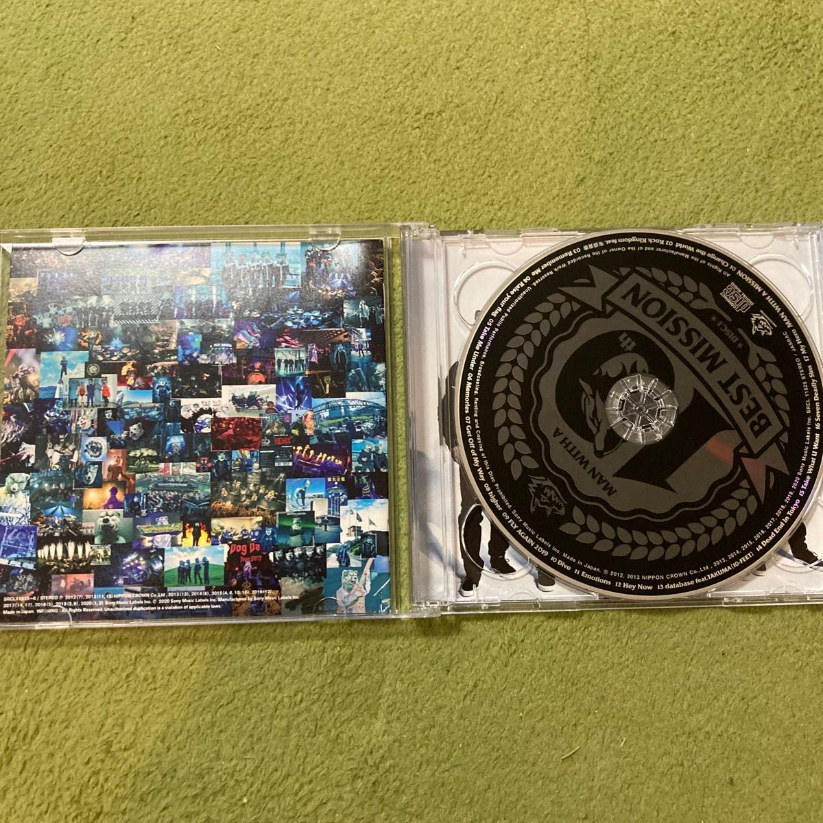 man with a mission  CD DVD付き　ベスト　マンウィズ 