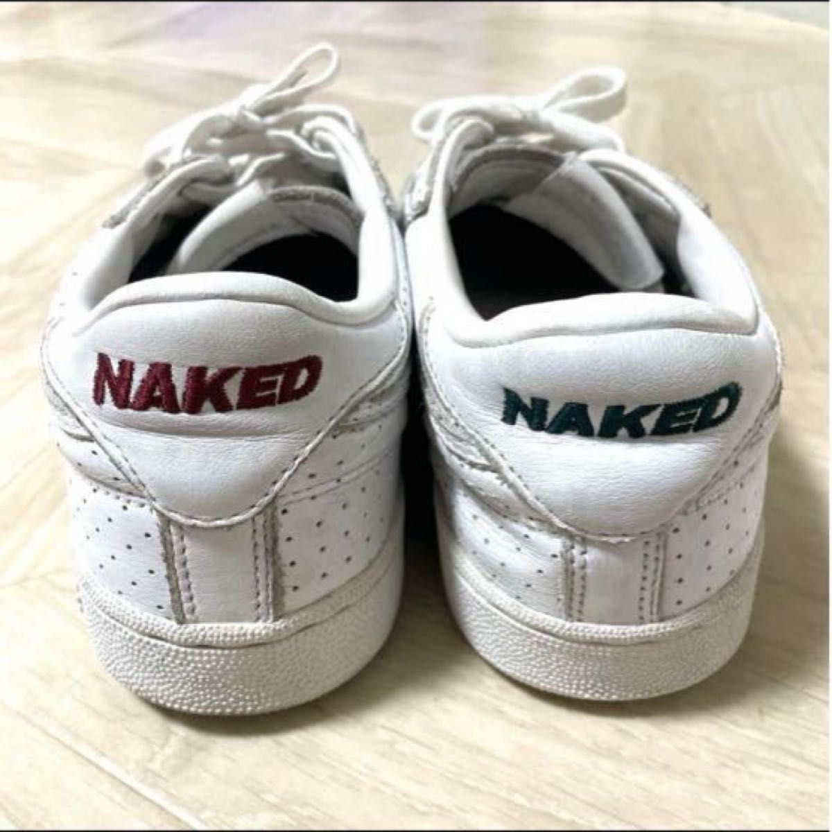 NAKED × Reebok コラボ レザースニーカー(26.0cm)