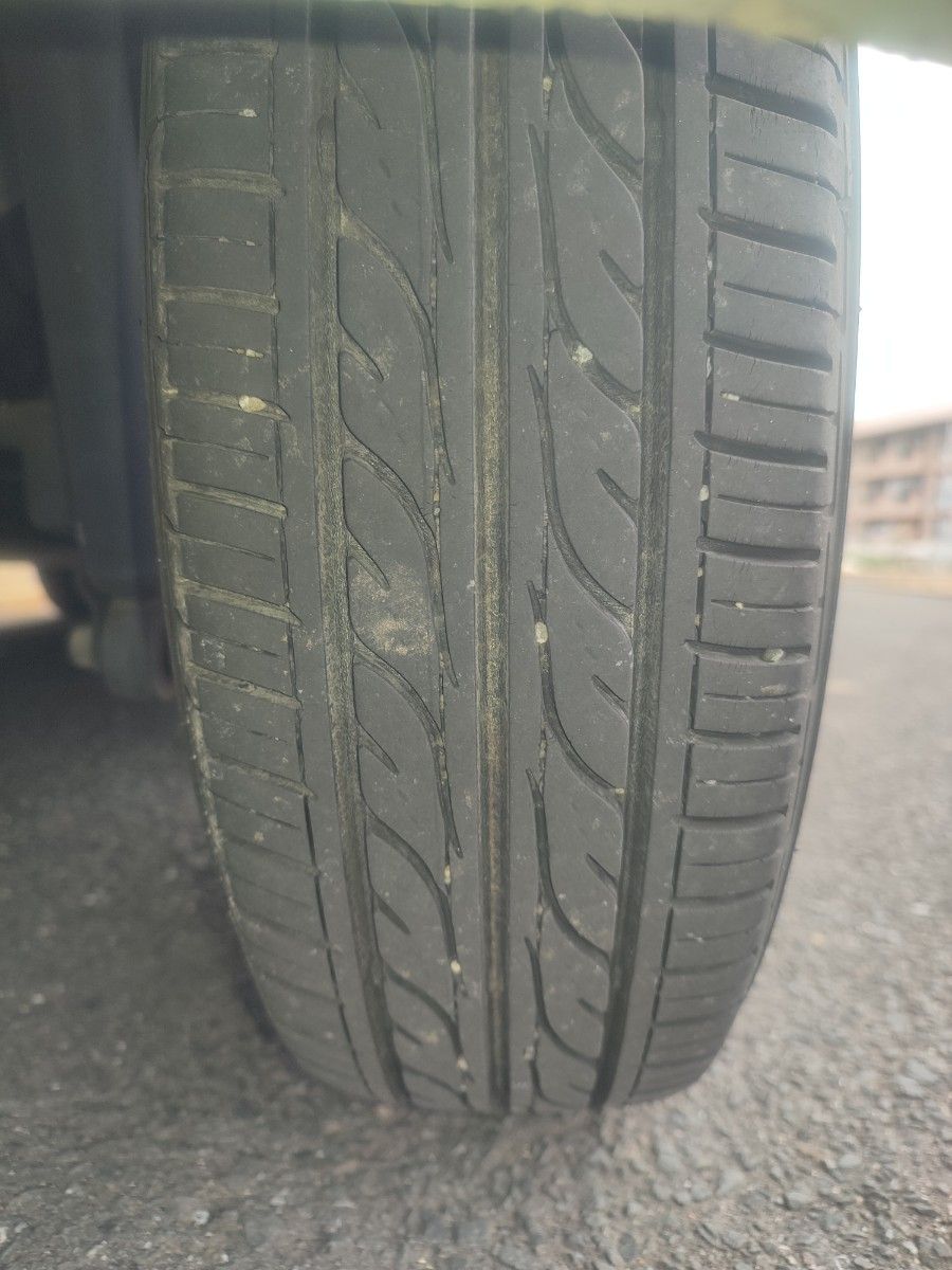 ダイハツタント(CBA-L350S)純正14ｲﾝﾁアルミホイールと14ｲﾝﾁタイヤ(DUNLOP DIGI-TYRE EC202)