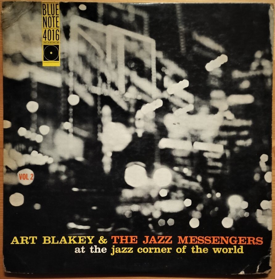BLUE NOTE W63 RVG DG 耳 R付MONO盤　ART BLAKEY & THE JAZZ MESSENGERS at The Jazz Corner of The World vol.2　Lee Morgan　Hank Mobley_画像1