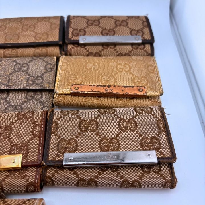 GUCCI Gucci bamboo GG рисунок и т.п. чехол для ключей 10 позиций комплект продажа комплектом 