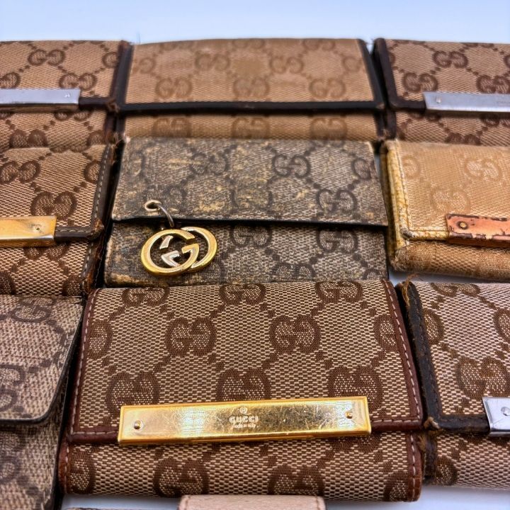 GUCCI Gucci bamboo GG рисунок и т.п. чехол для ключей 10 позиций комплект продажа комплектом 