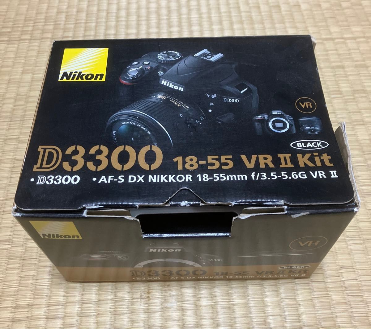 Nikon D3300 18-55 VR II KIT 、（望遠）Nikon DX AF-S 55-200 ダブルズームキット