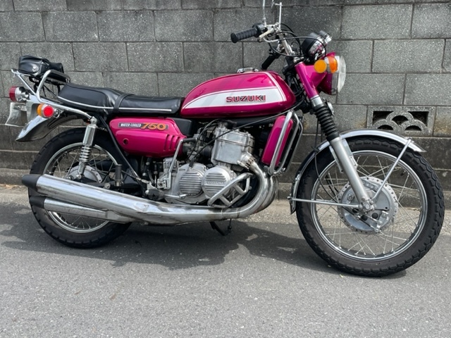 GT750 車検無し　初年度登録　平成30年8月　即乗り出し可能　エンジン良好　綺麗_画像1