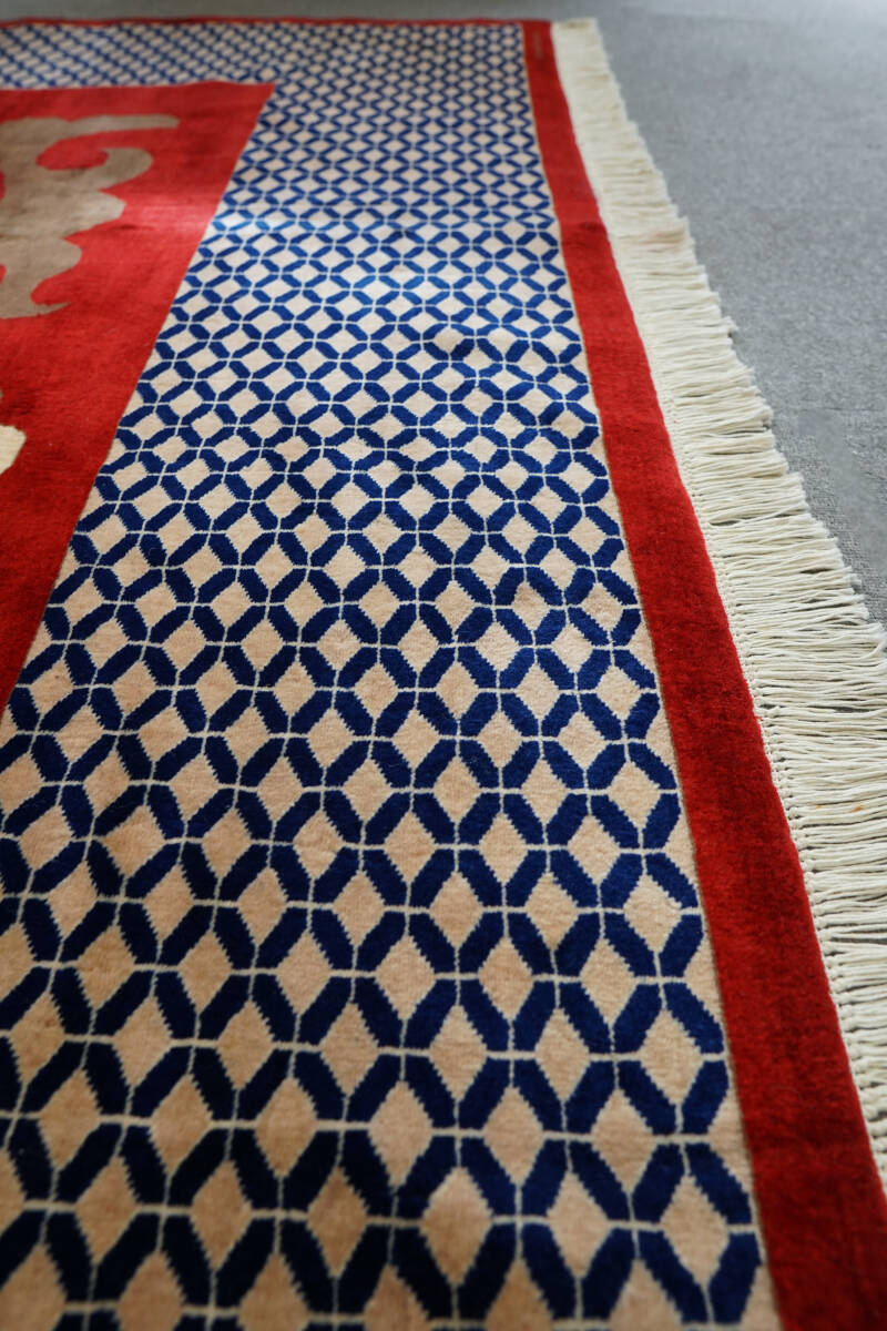 SALE パキスタン手織り絨毯 ウール size 269×203cm リビングラグ SALE パキスタン手織り絨毯 ウール size 269×203cm リビングラグ