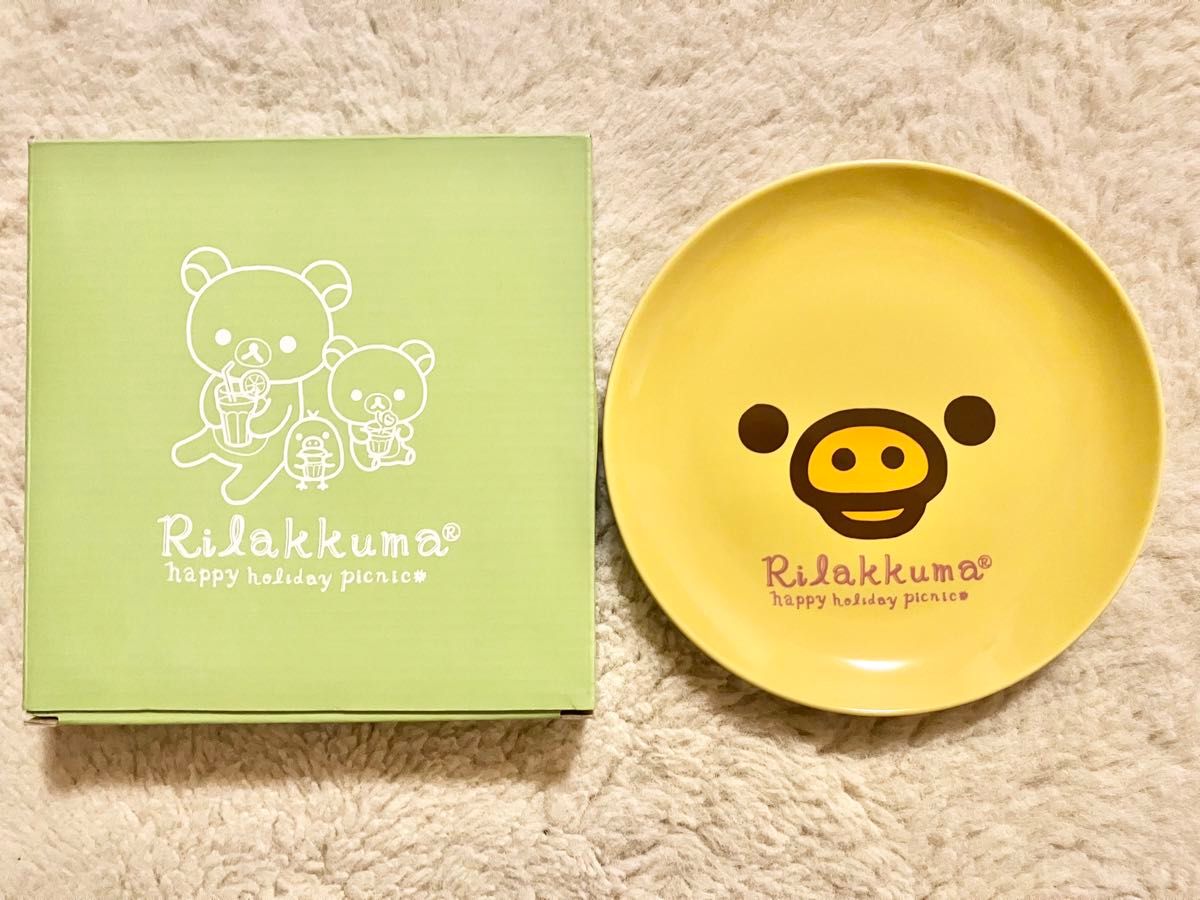 【未使用・非売品】リラックマ　キイロイトリ　プレート皿　ローソンキャンペーン　Rilakkuma 