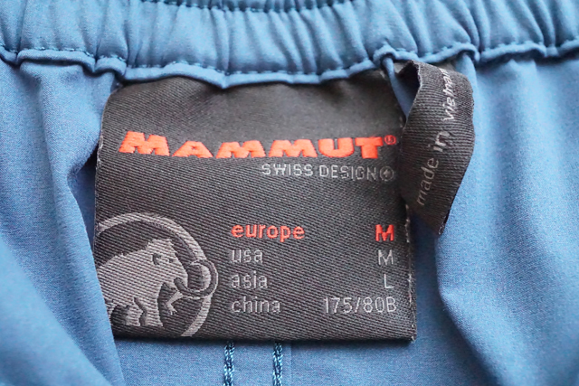  マムート MAMMUT BOULDER Light Pants AF Men(アジアサイズL）の画像8