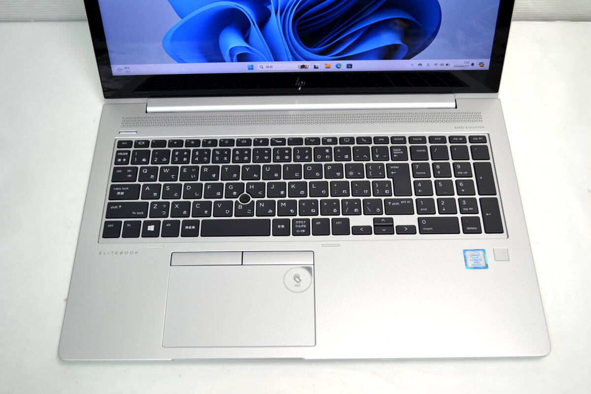 HP EliteBook 850 G5 第8世代 Corei7-8650U 15.6インチタッチパネル メモリー32G SSD512G Wifi SIMフリー Radeon Webカメラ Windows11 の画像4