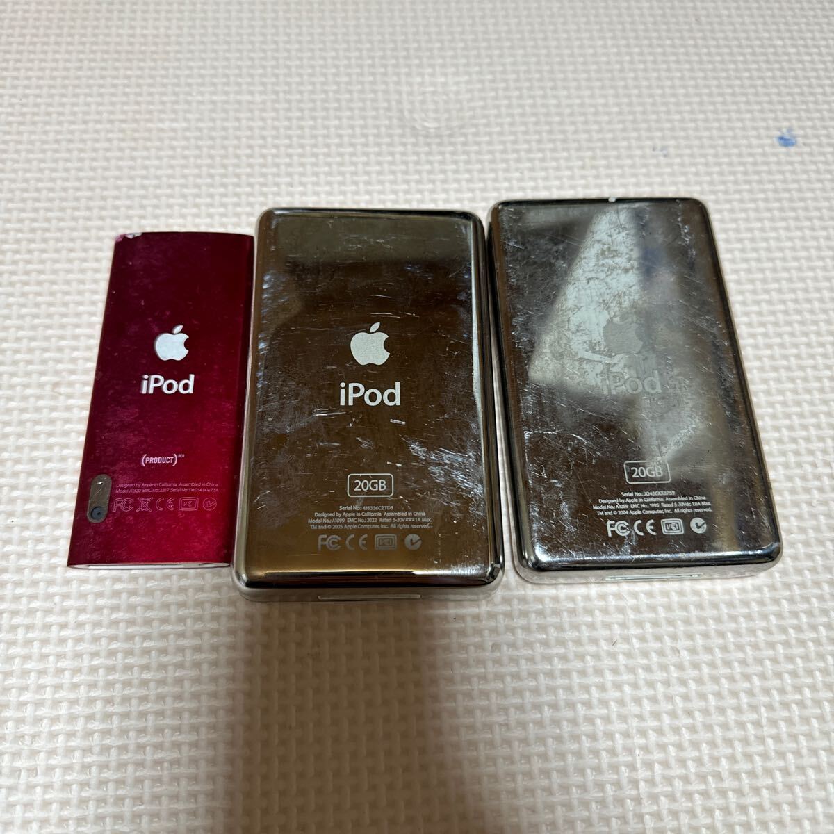 Apple iPod A1099 A1320 A1059 3台セット_画像3