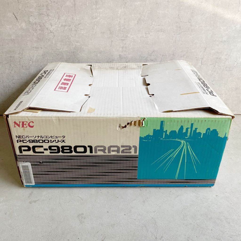 【EW240180】 空箱 NEC パーソナルコンピュータ PC-9801 RA21の画像1