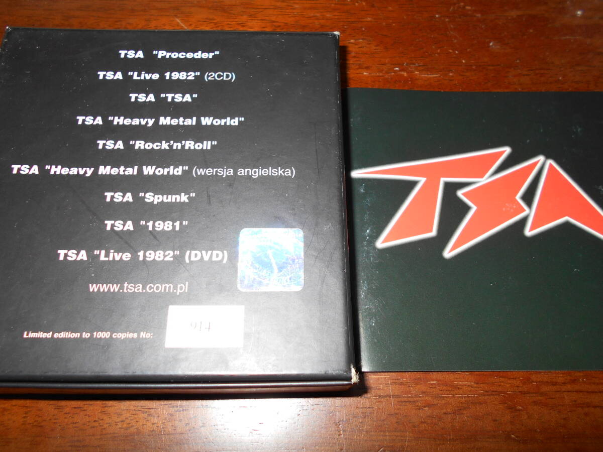 TSA / BOX 9CD+1DVD 10枚組BOX SET 80年代ポーランド正統派ハードロック 限定1000セット_画像7