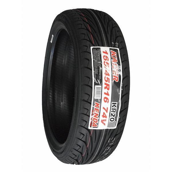 2本セット 165/45R16 2023年製造 新品サマータイヤ KENDA KR20 ケンダ 165/45/16_画像3