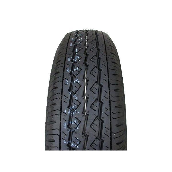 4本セット 145/80R12 2023年製造 新品サマータイヤ BRIDGESTONE K370 ブリヂストン 145/80/12 （145R12 6PR相当品） 145/12_画像3