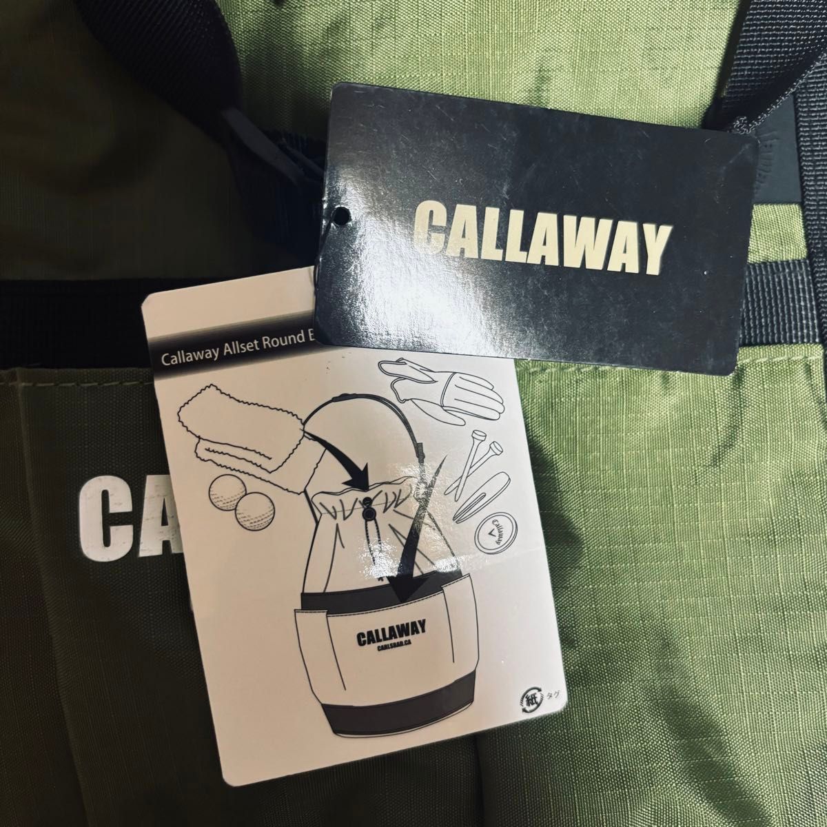 （新品）Callaway（キャロウェイ）ゴルフ ラウンドバッグ オールセット 