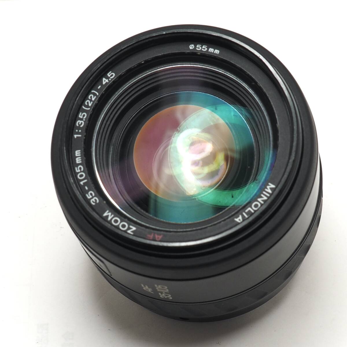 送料490円 ミノルタ AF ZOOM 35-105mm F3.5-4.5 光学系状態良好 一眼レフ用レンズの画像4
