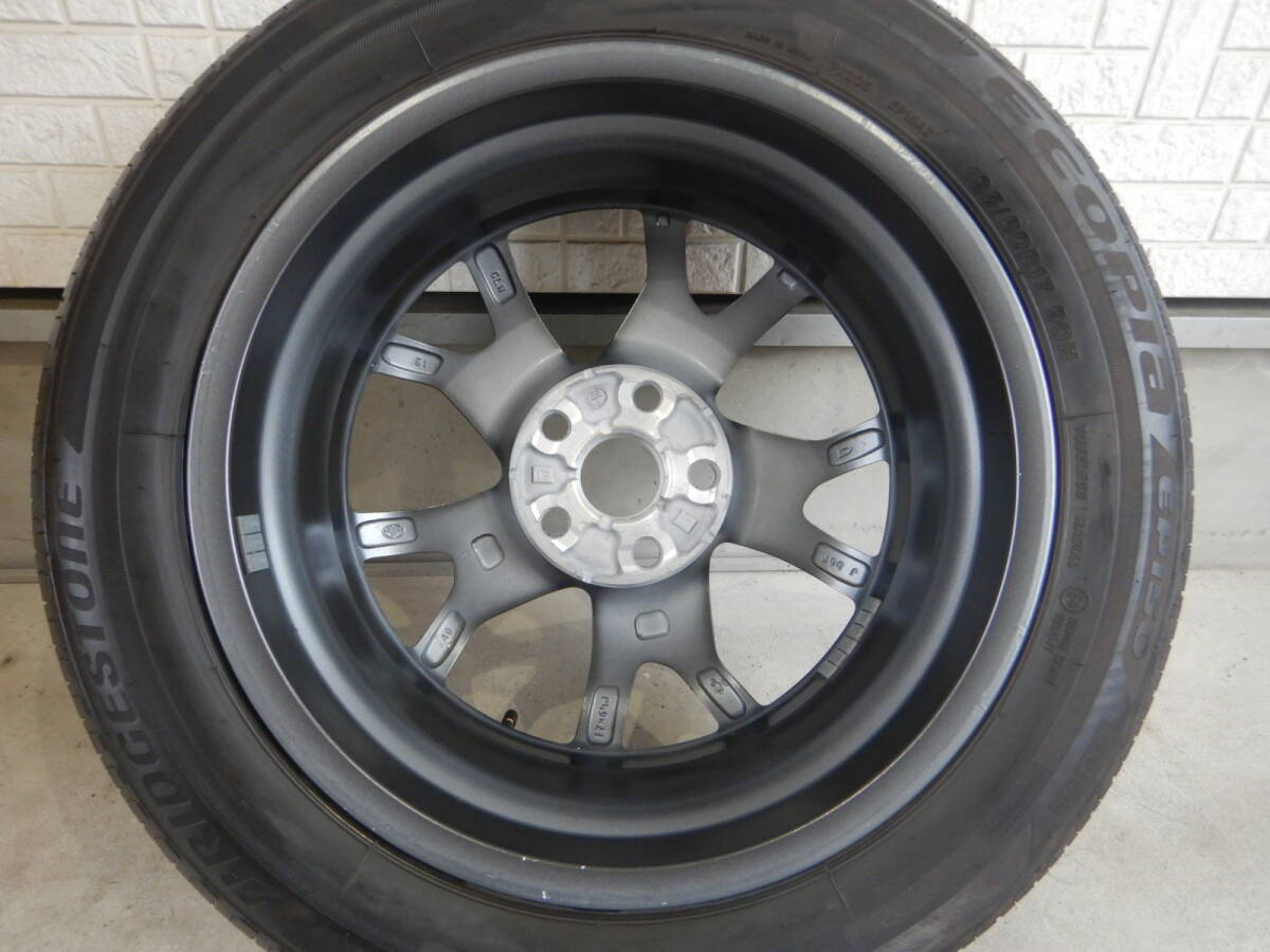 プリウス 60系 純正17インチアルミホイール エコピア 195/60R17 1本_画像4