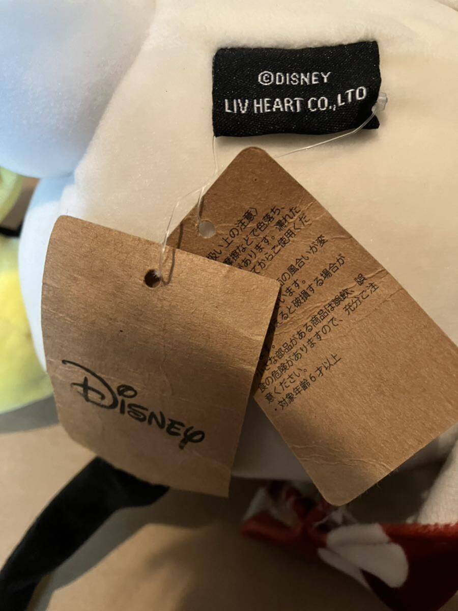 美品　タグ付き　ディズニー　抱き枕　S ミニーマウス　もちハグ　りぶはあと　ぬいぐるみ　Disney liv Heart_画像8