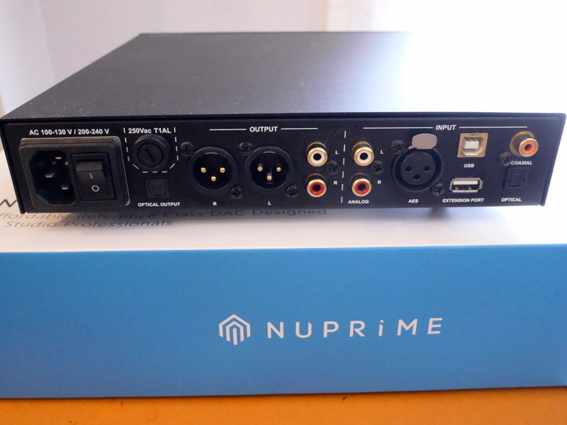 NuPrime DAC-9 D/A Converter ニュープライム D/A コンバーター DAC-9 箱付 美品 ブラックの画像3