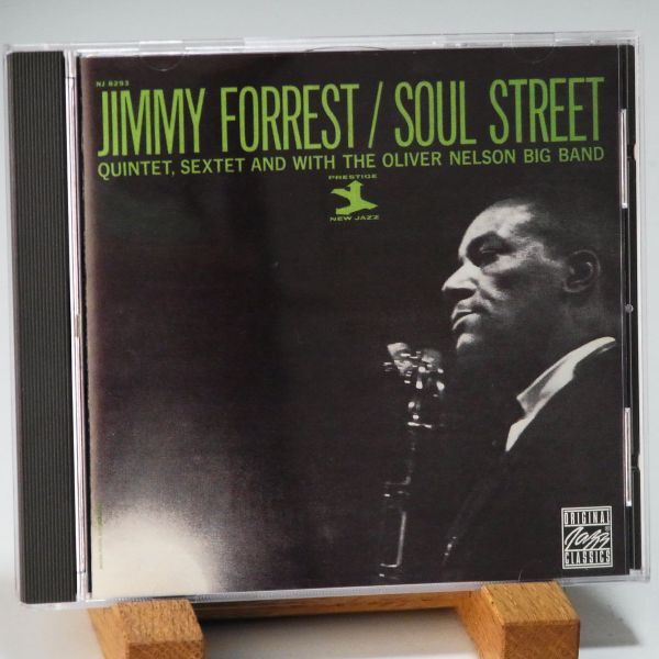 【廃盤 レア 美品 NEW JAZZ原盤】ジミー・フォレスト　JIMMY FORREST　SOUL STREET　優秀録音　内容良し　オススメ！_画像1