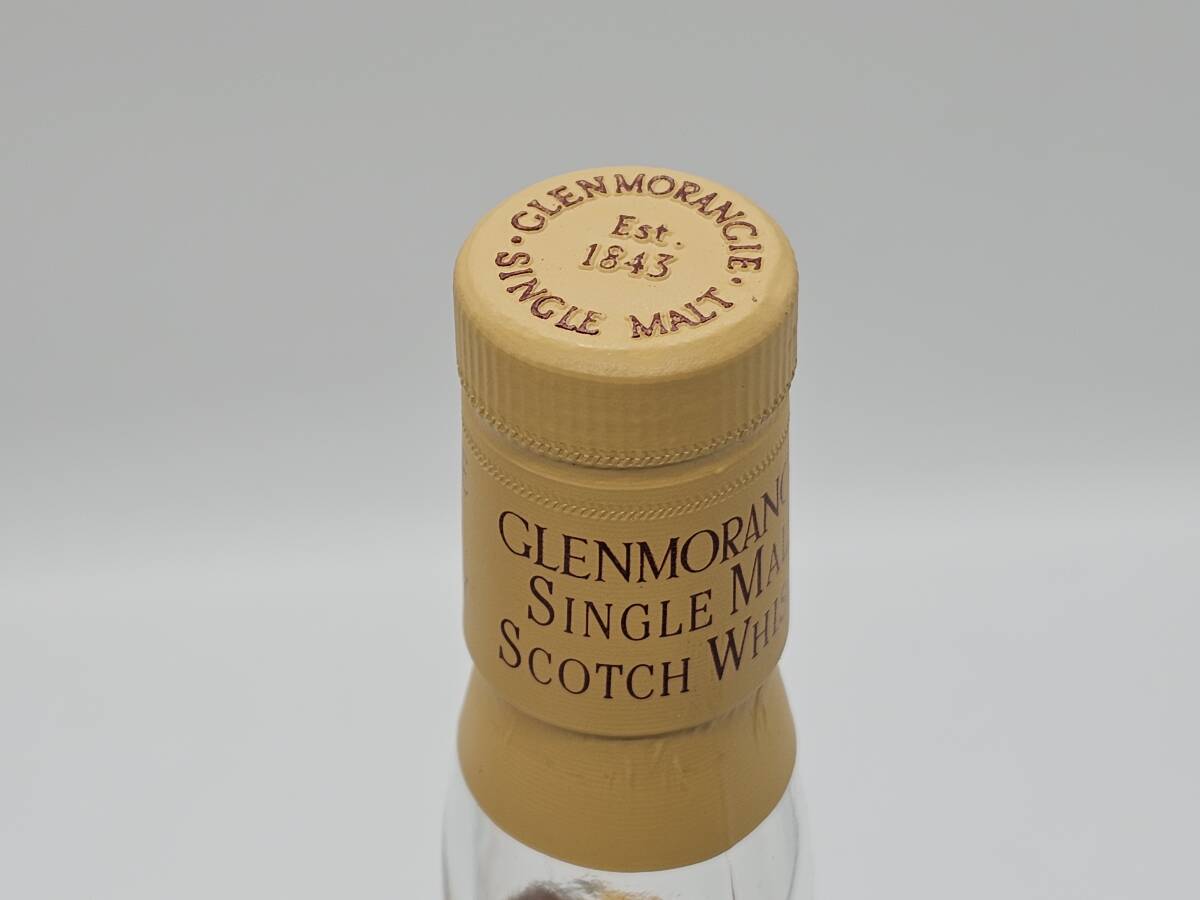 K1317★【未開栓】GLENMORANGIE グレンモーレンジ 10年 シングル ハイランドモルト 750ml 43％ 筒箱 古酒 スコッチ お酒 長期保管品_画像6