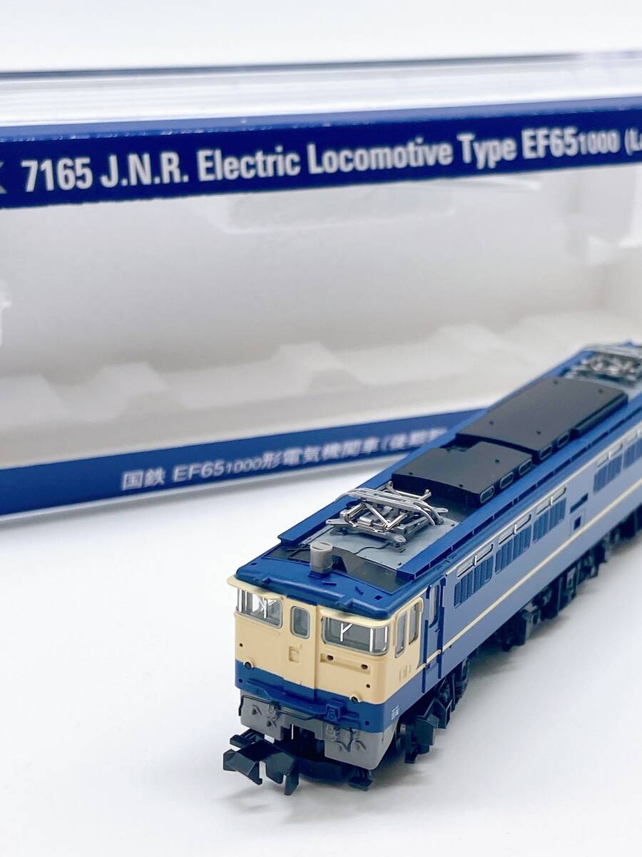 N35865D●【美品・付属品完備】TOMIX トミックス Nゲージ 7165 国鉄 EF65 1000形 電気機関車 後期型・東京機関区 鉄道模型 コレクションの画像1