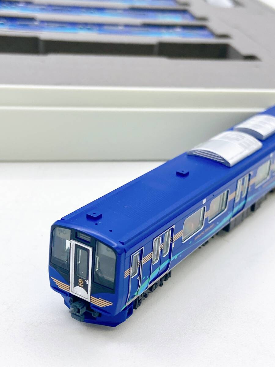 N35863●【美品・付属品完備】TOMIX トミックス Nゲージ 98819 しなの鉄道 SR1系100番代電車（しなのサンライズセット号）セット 鉄道模型 の画像4
