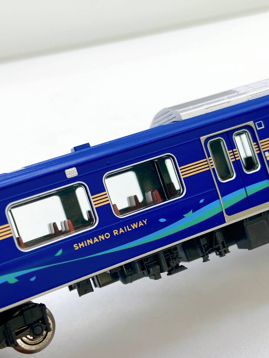 N35863●【美品・付属品完備】TOMIX トミックス Nゲージ 98819 しなの鉄道 SR1系100番代電車（しなのサンライズセット号）セット 鉄道模型 の画像5