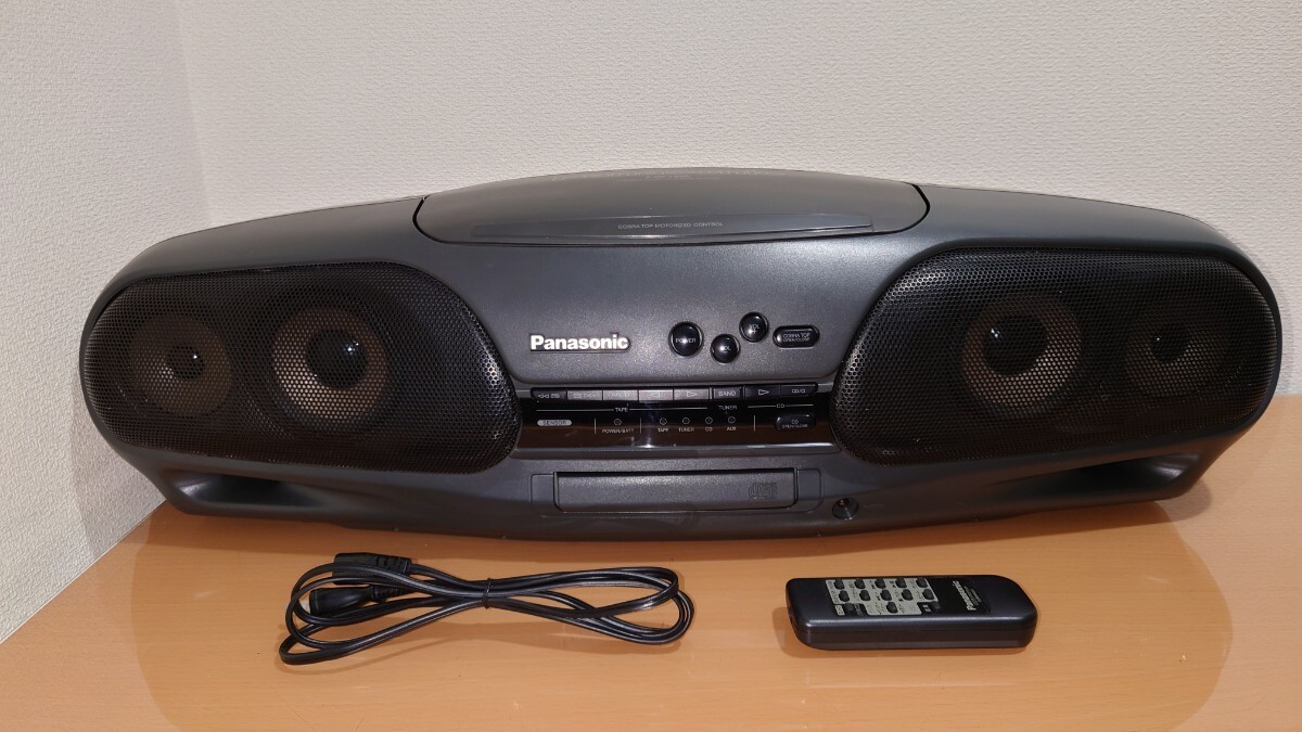 Panasonic CD radio-cassette RX-DT707 Bubble radio-cassette Cobra top 