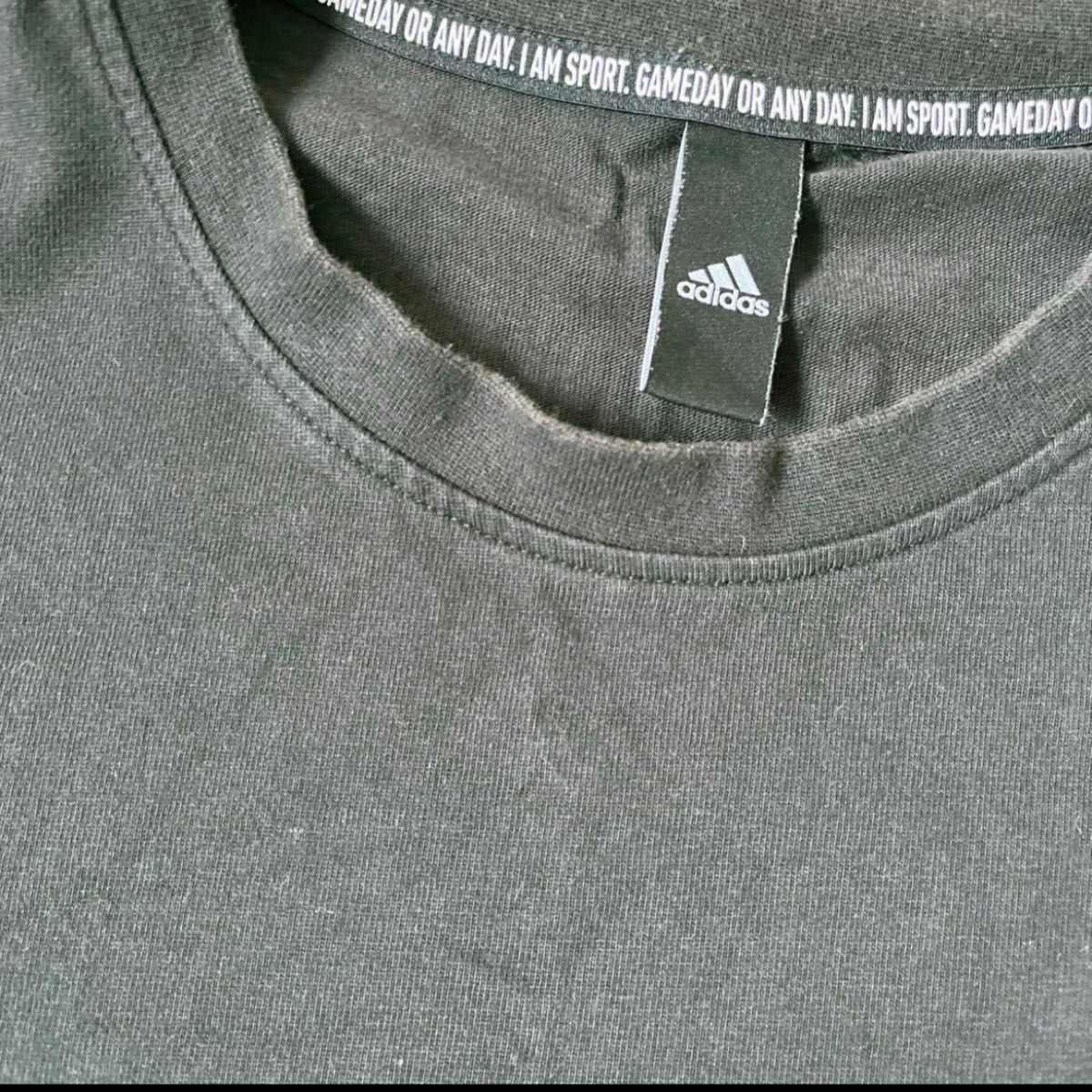 adidas アディダス メンズ トップス 半袖 Tシャツ 半袖Tシャツ ブラック クルーネック