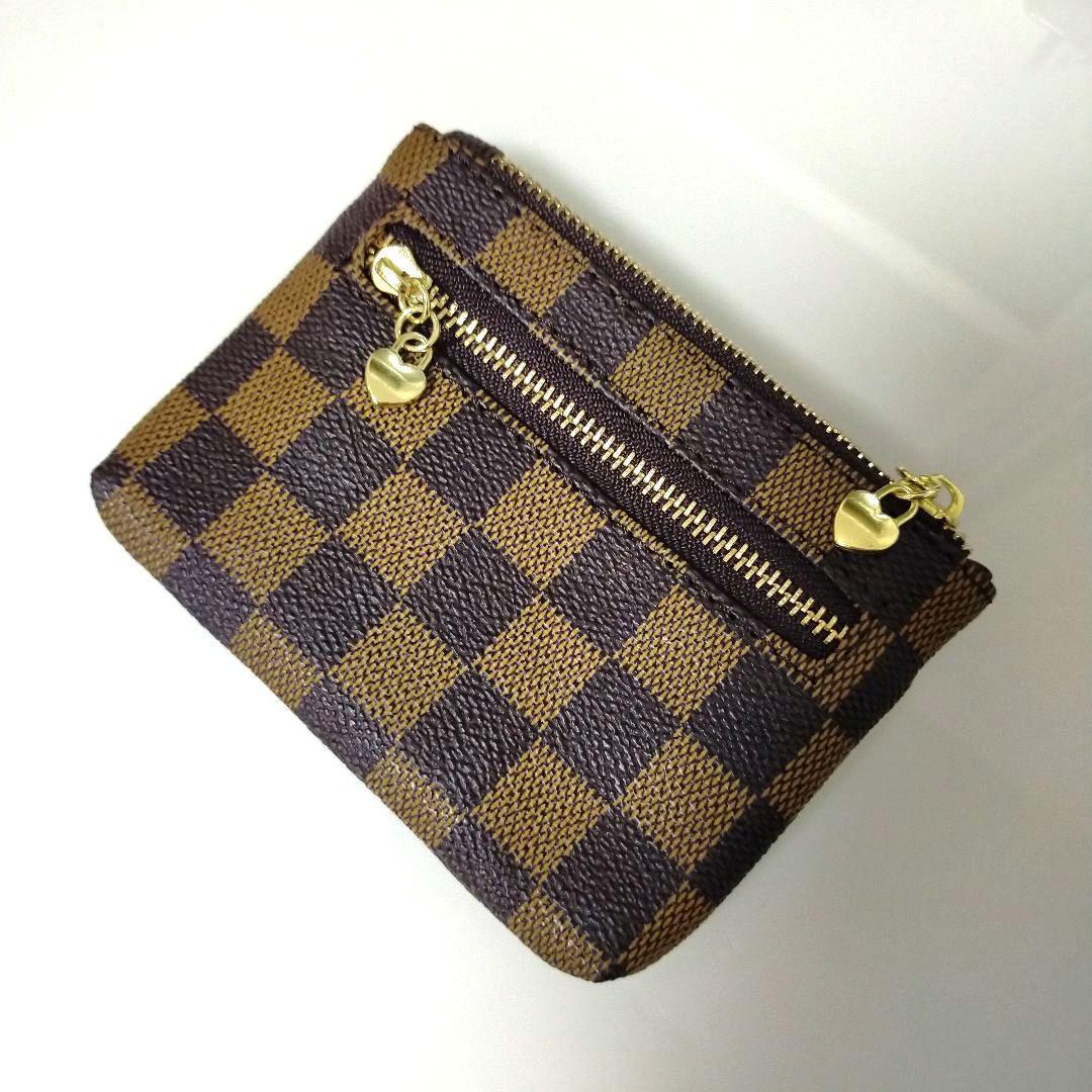  coin case change purse . case check pattern city pine pattern No-brand purse 