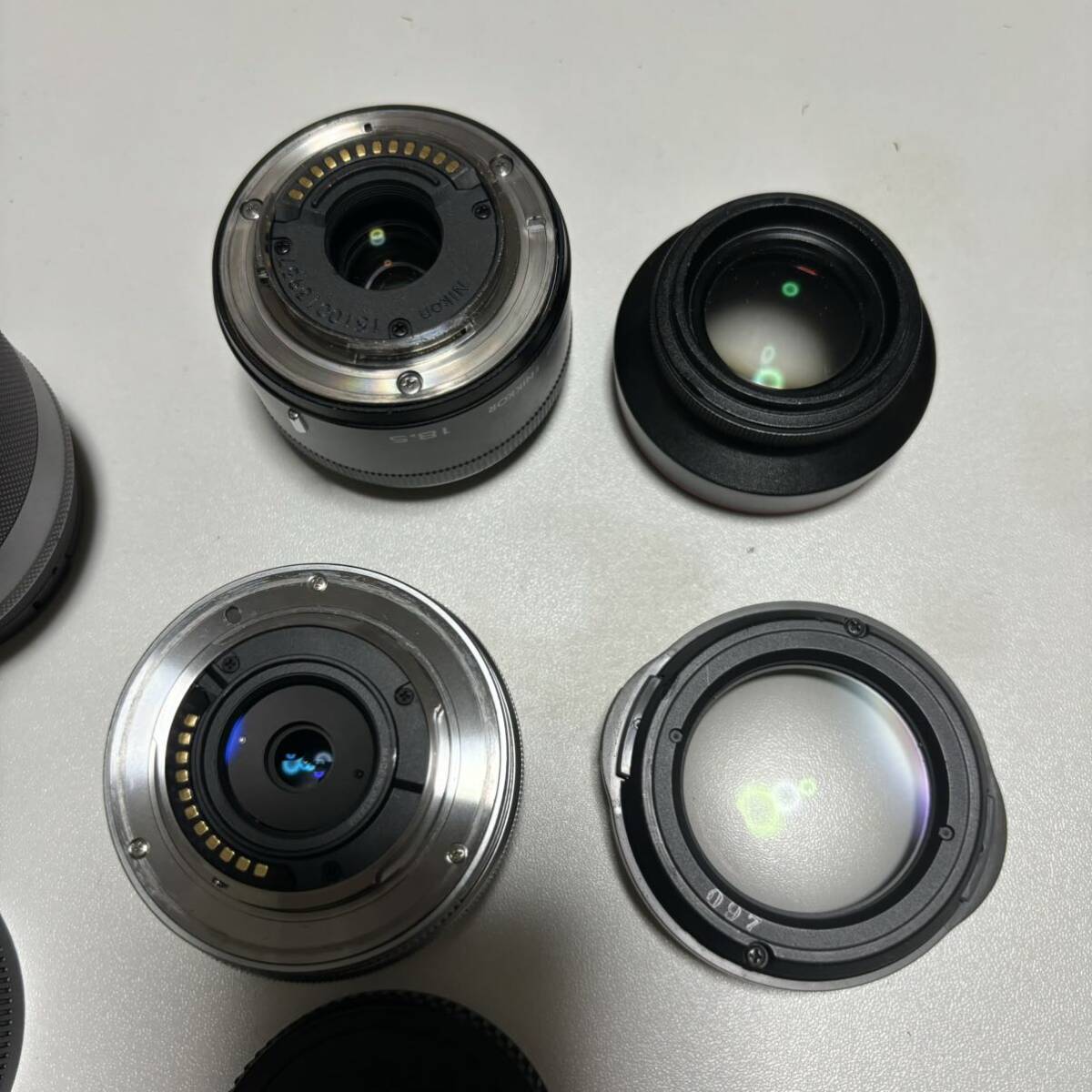 カメラレンズ 6点 まとめ売り Canon OLYMPUS Nikon SONYの画像9
