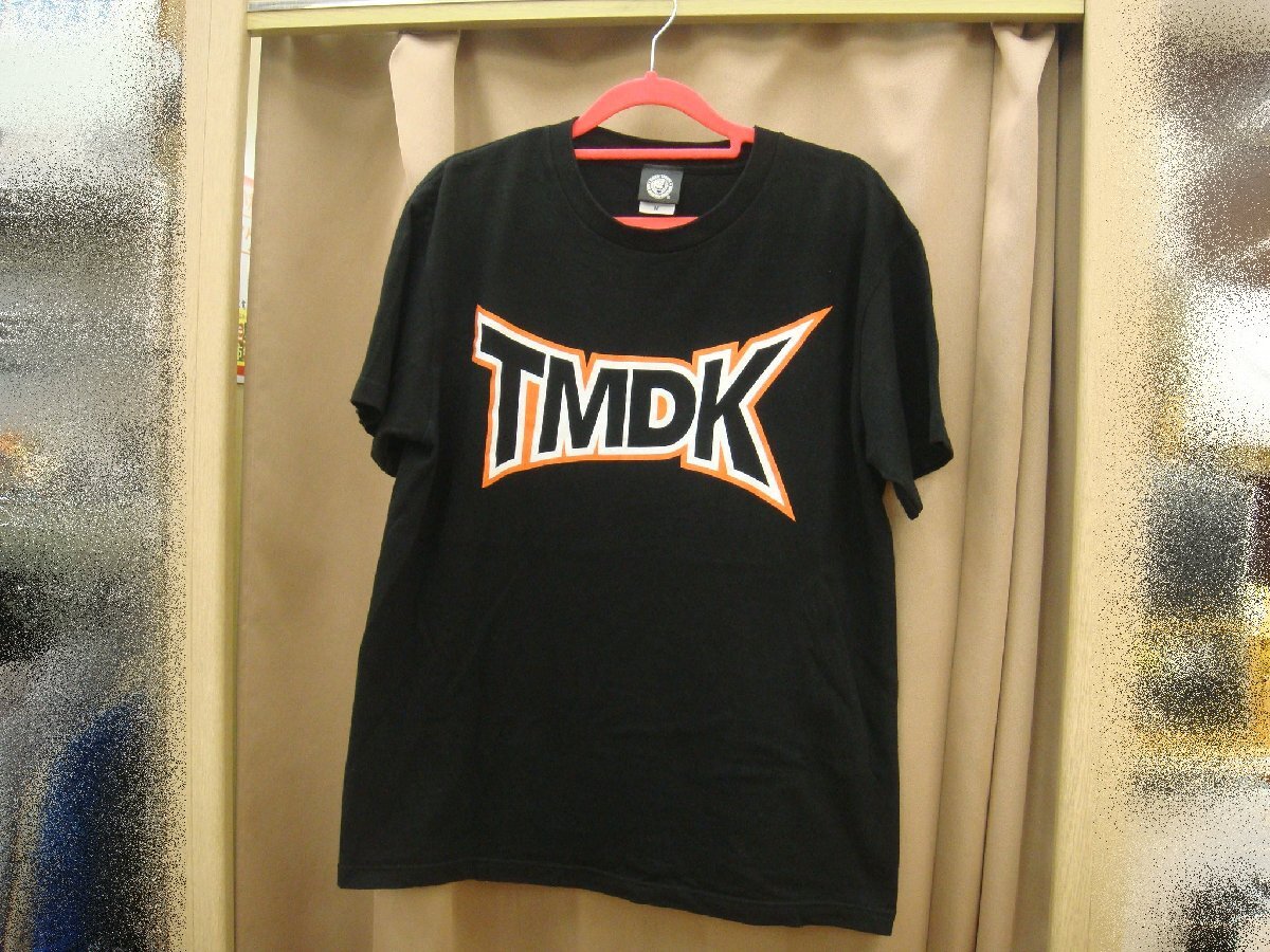4406 新日本プロレス TMDK Tシャツ 黒 Mサイズ クリックポスト 送料185円_画像1
