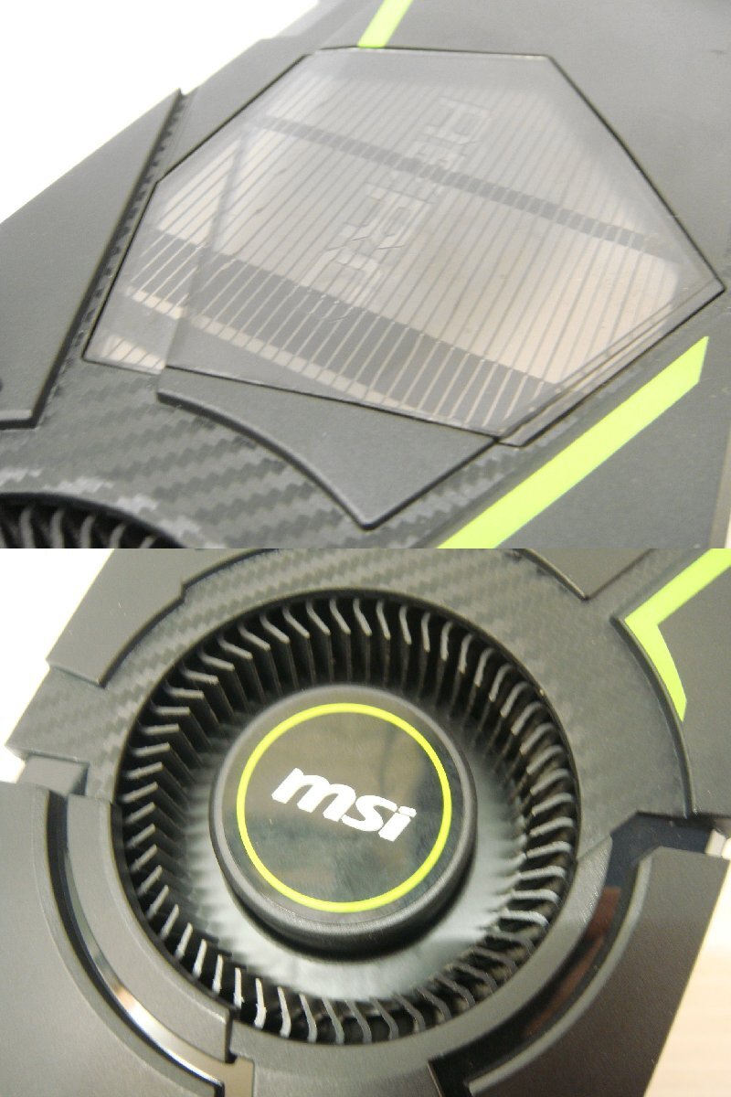 4208 1円～ パソコンパーツ MSI GeForce RTX 2080 AERO 8G PC用品の画像9