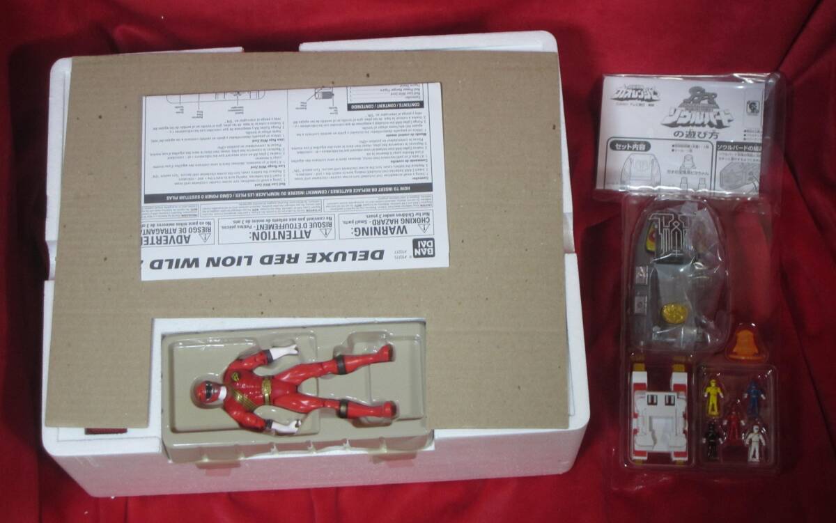 DXガオライオン　電動　ソウルバード　パワーレンジャー　ワイルドフォース　DELUXE　RED　LION　WILD　ZORD_画像7